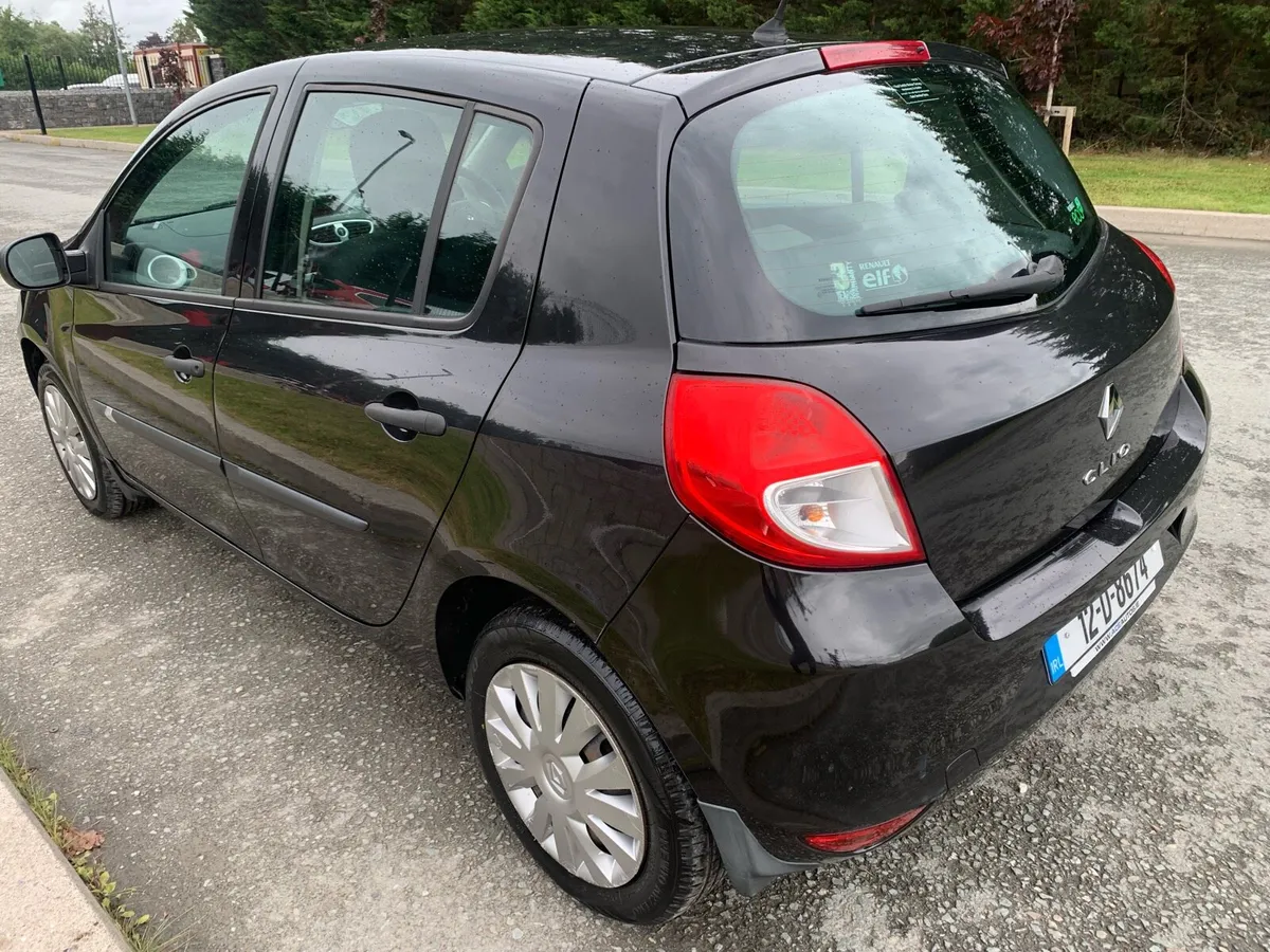 2012 Renault Clio 1.1 petrol, Nctd 2/26 - Image 3