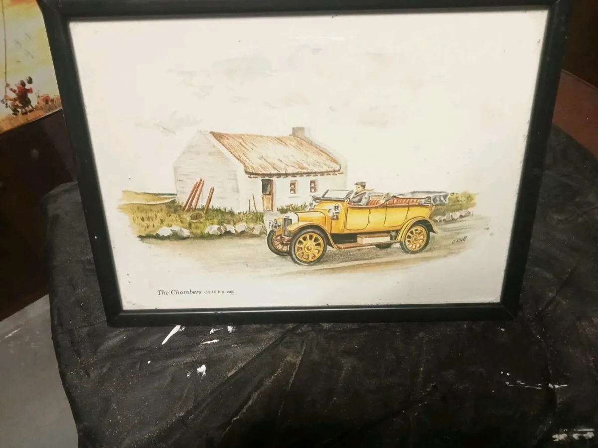 Three old transport related pictures - Image 1