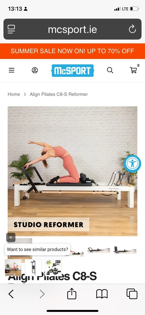 Align Pilates Reformer and jump board - Image 1