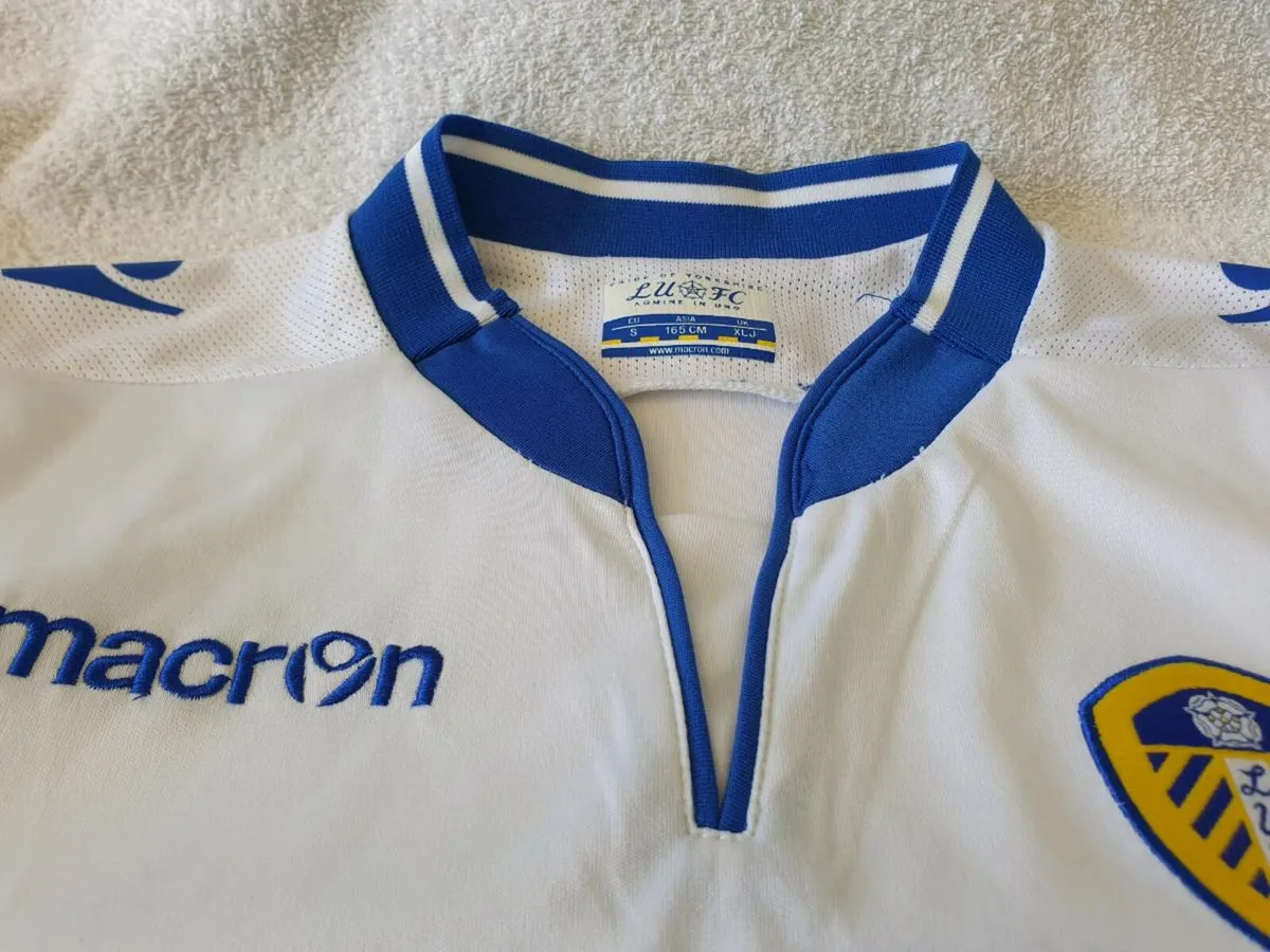 Leeds United Football Club Home Jersey 2014 2015 - Image 2