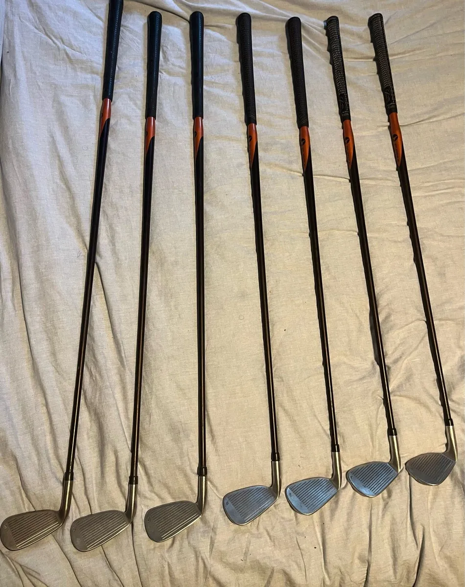 Taylormade bubble shaft (stiff shaft) irons - Image 1