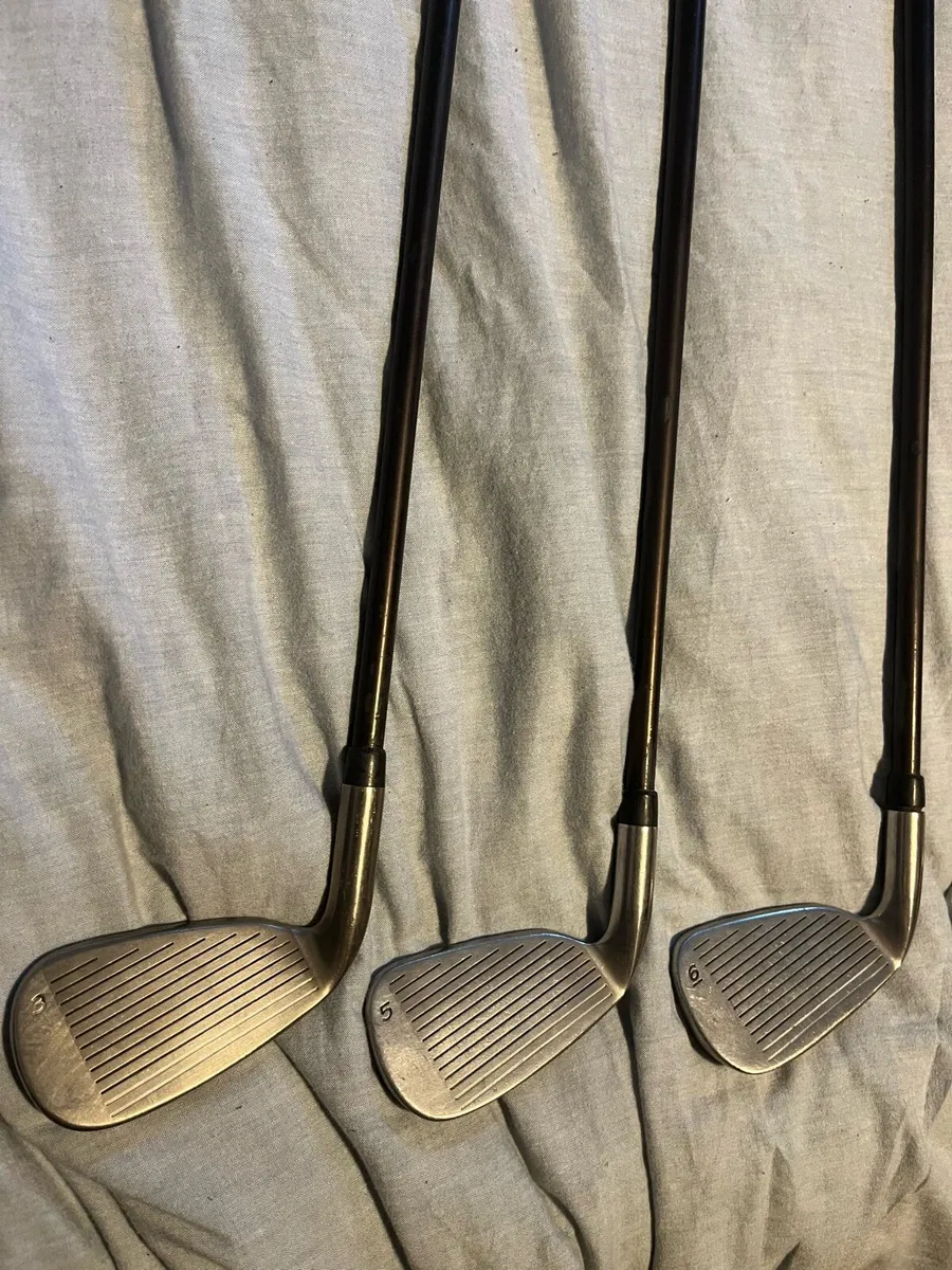 Taylormade bubble shaft (stiff shaft) irons - Image 2