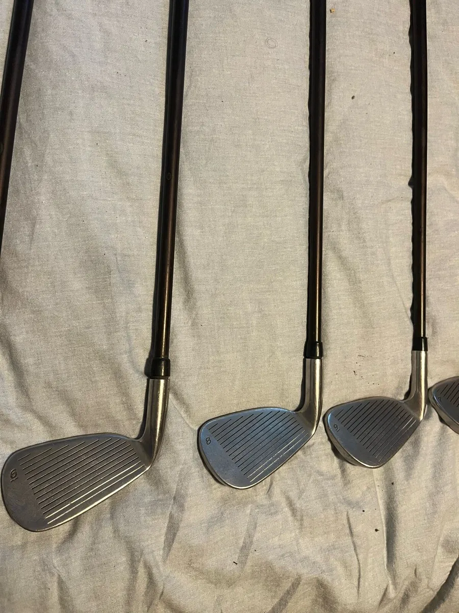 Taylormade bubble shaft (stiff shaft) irons - Image 3