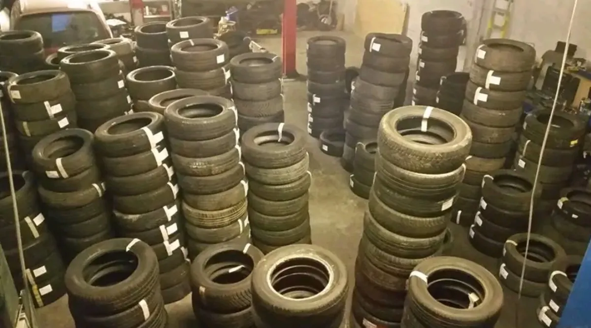 Free to take away Silage pit car tyres 100