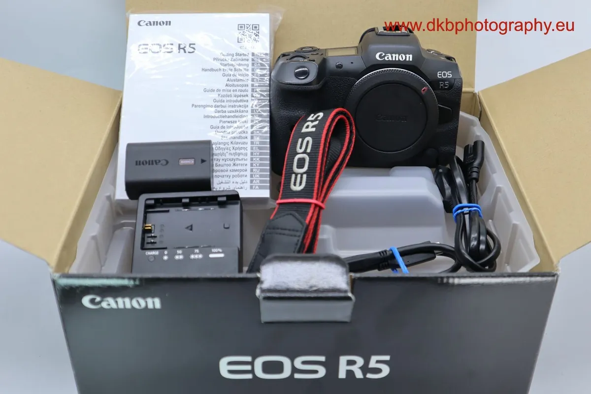 CANON EOS R5 MIRRORLESS DIGITAL CAMERA #0509 - Image 2