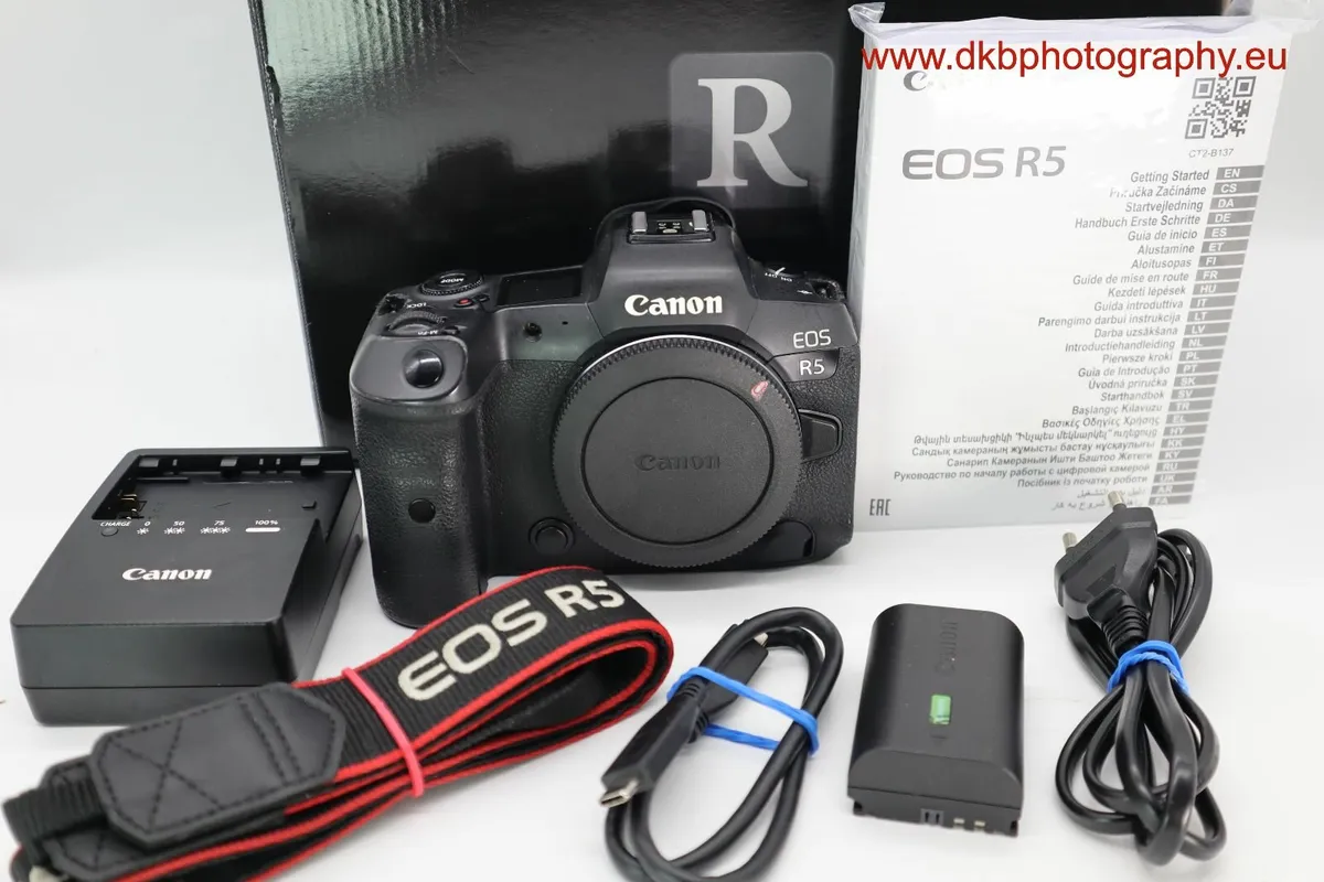 CANON EOS R5 MIRRORLESS DIGITAL CAMERA #0509 - Image 3