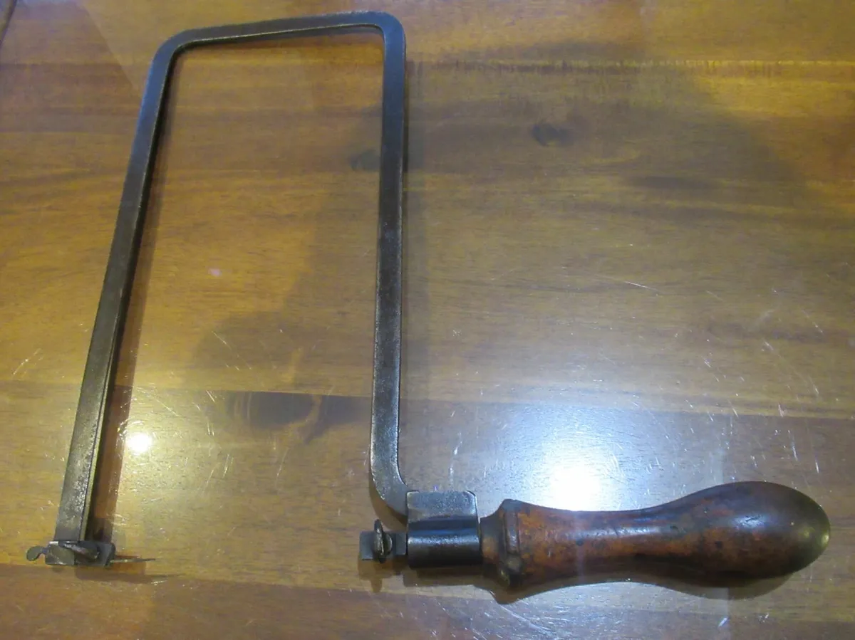 tools coping saw fret vintage antique carpenter - Image 1