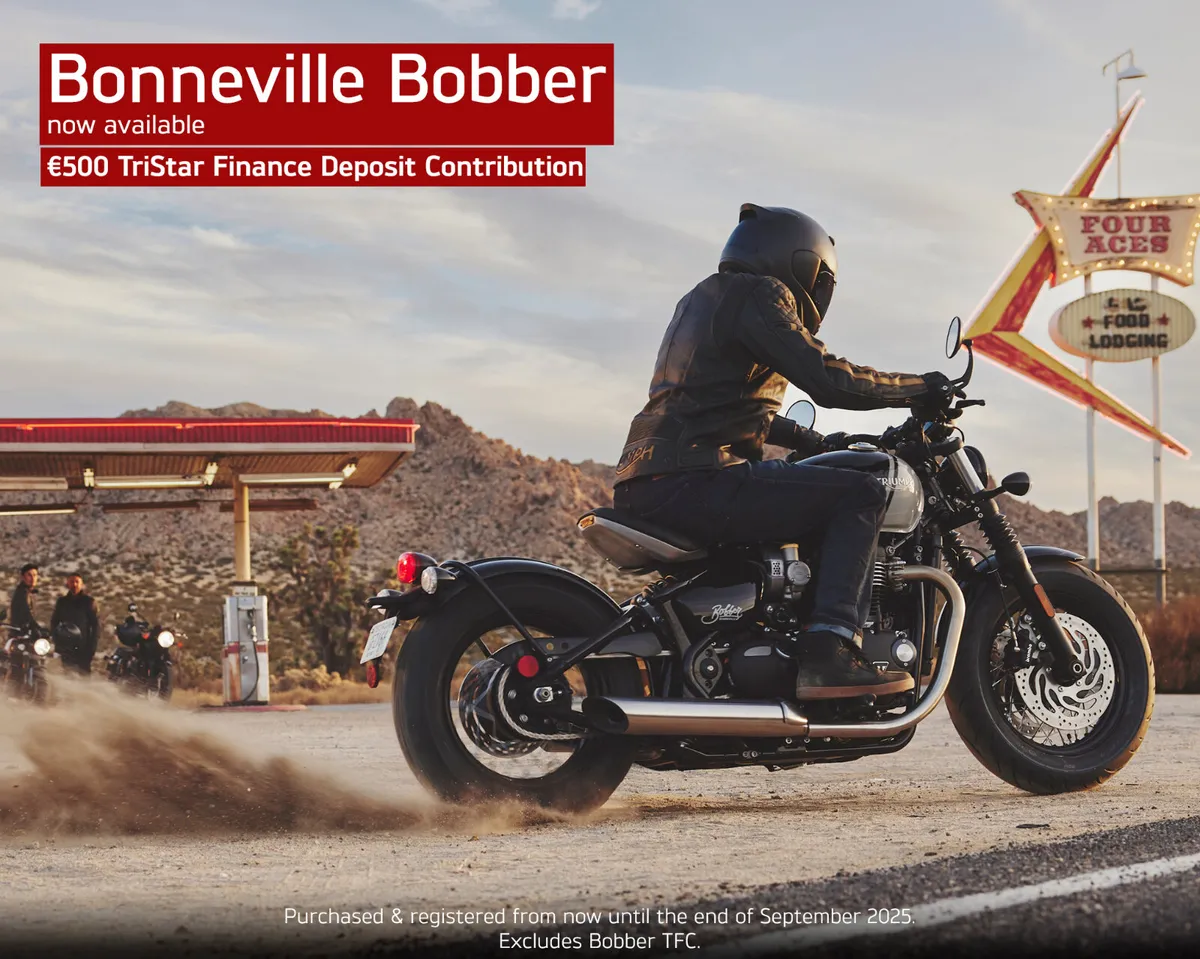 NEW OFFER FOR 2025 TRIUMPH BONNEVILLE BOBBER! - Image 1