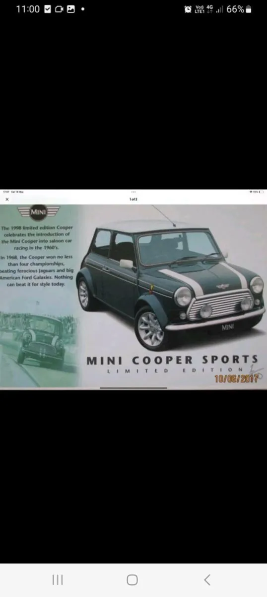 MINI COOPER SPORT LE - Image 1