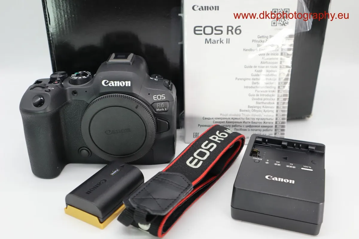 CANON EOS R6 Mark II MIRRORLESS CAMERA (#0507) - Image 1