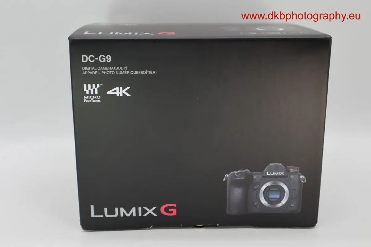 PANASONIC LUMIX DC-G9 CAMERA & DMW-BGG9 B-GRIP#508 - Image 1