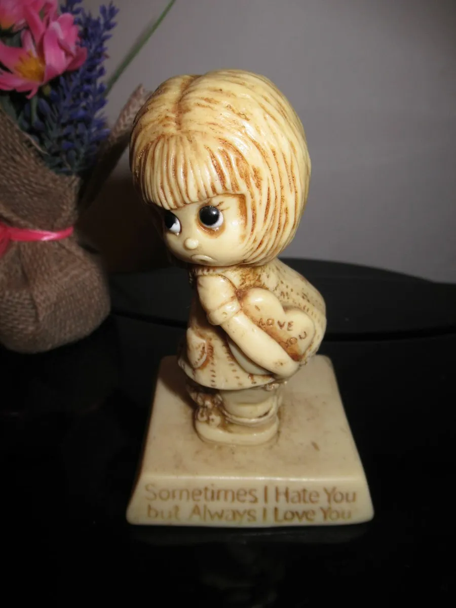 ornament BERRIES FIGURINE 1975  I Love You RARE - Image 3