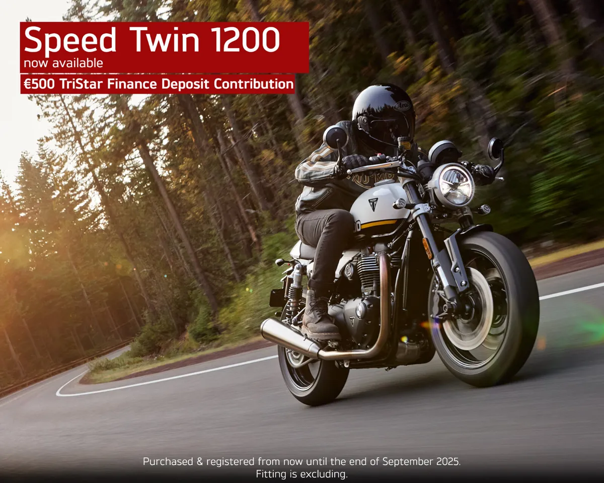 NEW OFFER FOR 2025 TRIUMPH SPEED TWIN - Image 1