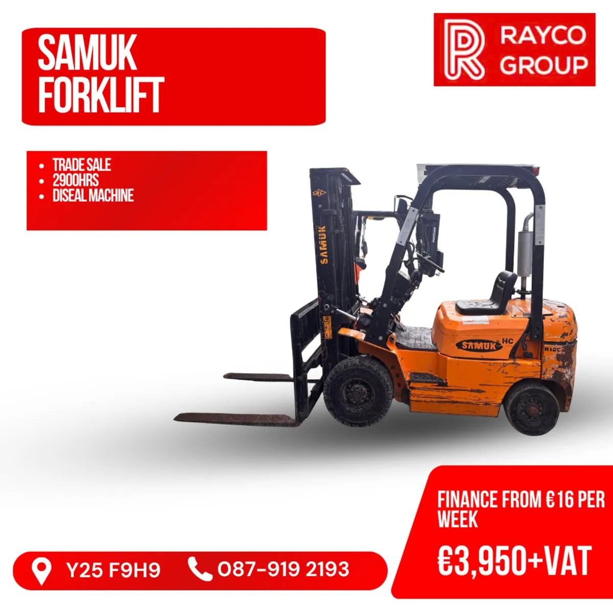 3 Stage Container Spec Forklift 1.5 ton Yanmar - Image 1