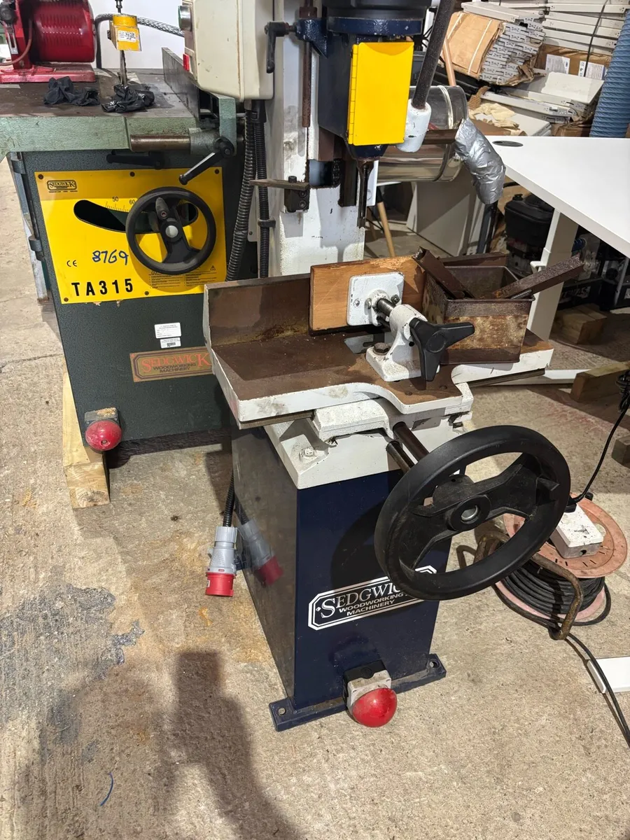 Sedgwick chisel Morticer in excellent condition ex - Image 4