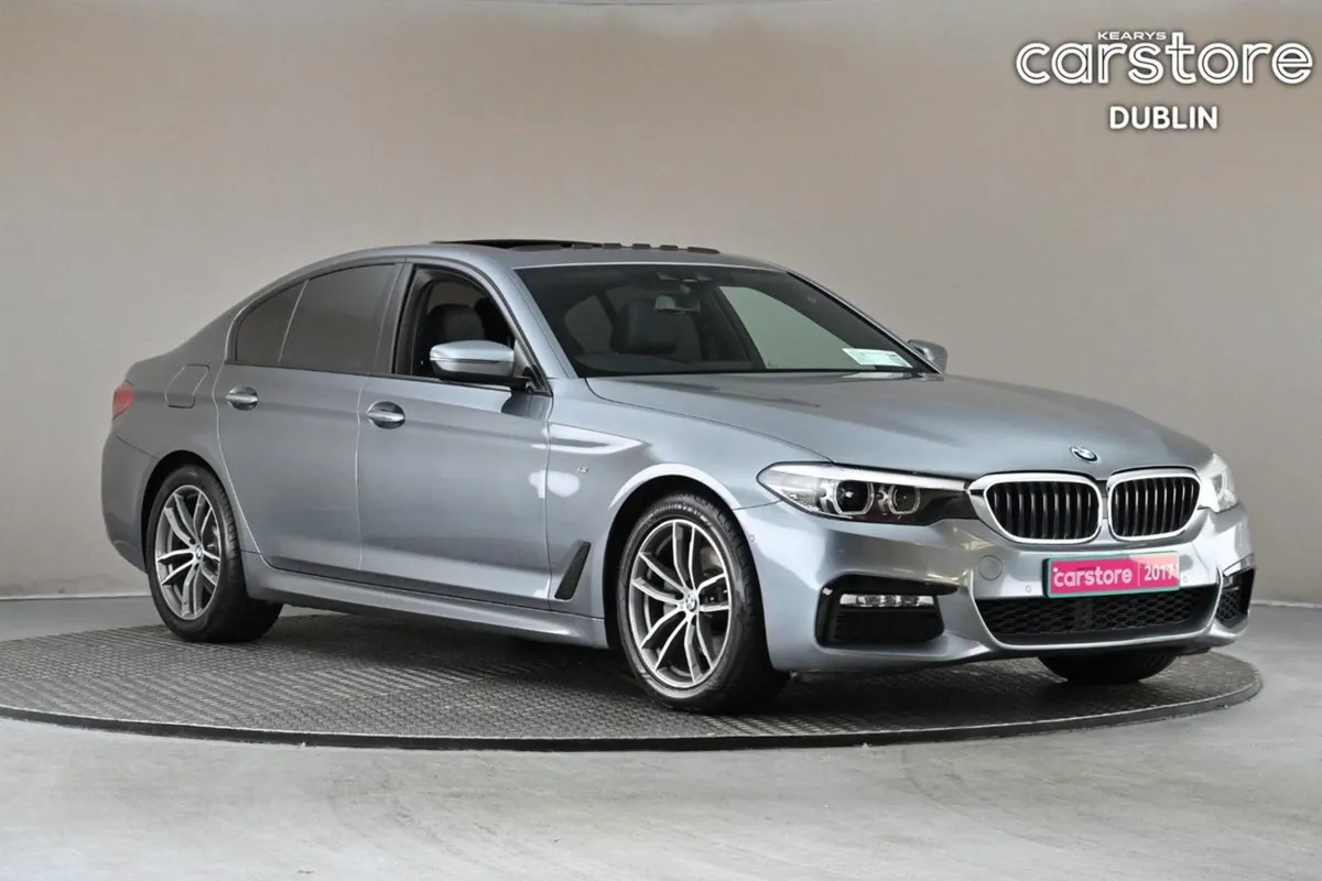 BMW 5 Series 520d M Sport Auto Sunrpof Leather In - Image 1