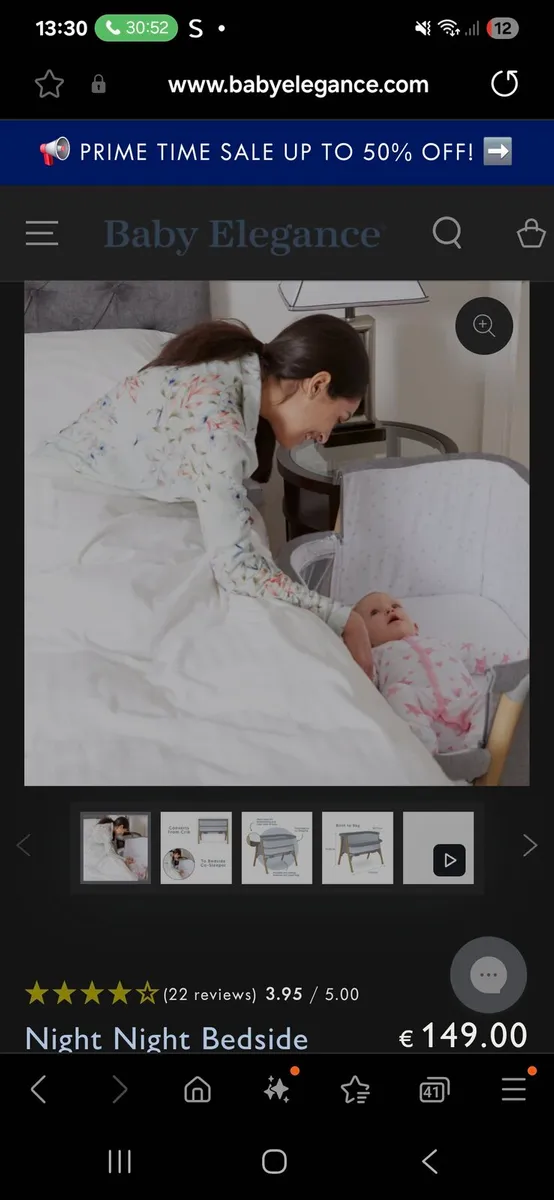 Baby elegance next to me crib - Image 3