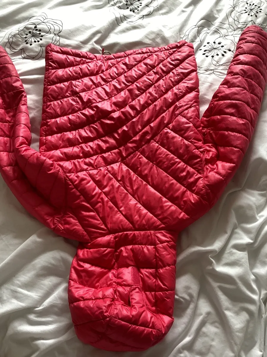 girls pink Columbia jacket - Image 3