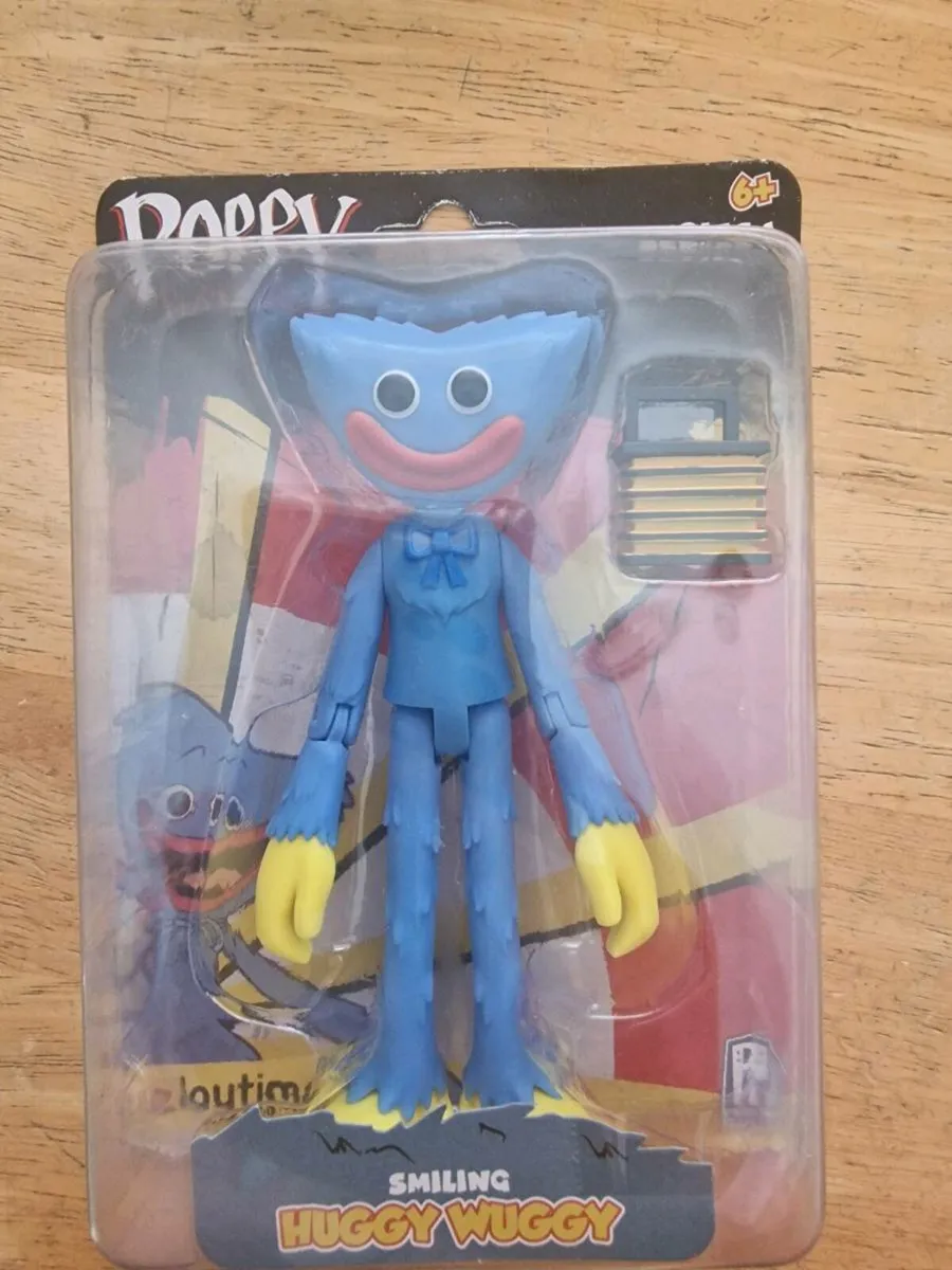 Poppy Playtime Smiling Huggy Wuggy Action Figure - Image 1
