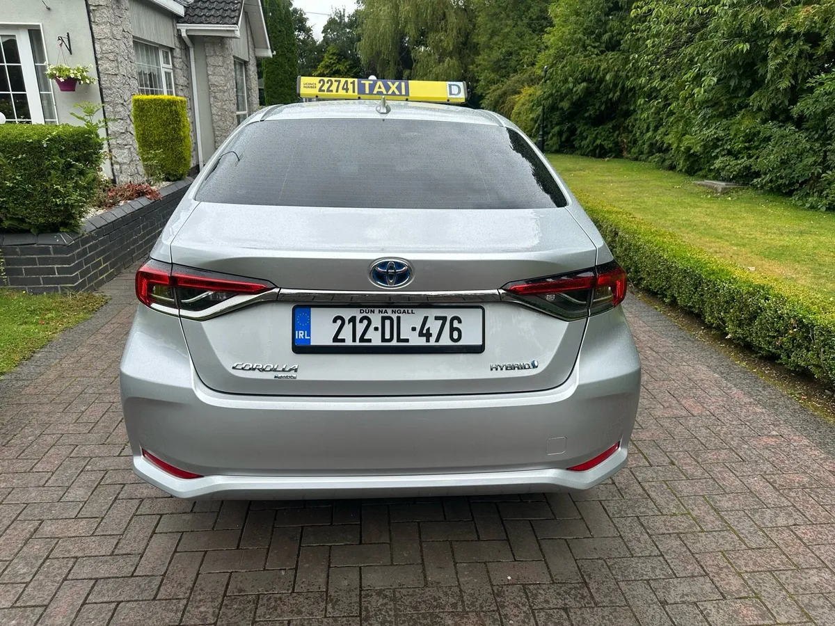 Toyota Corolla Automatic Hybrid Taxi to Rent - Image 3