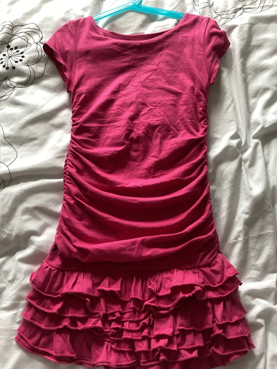 Pink Ralph Lauren girls dress - Image 1