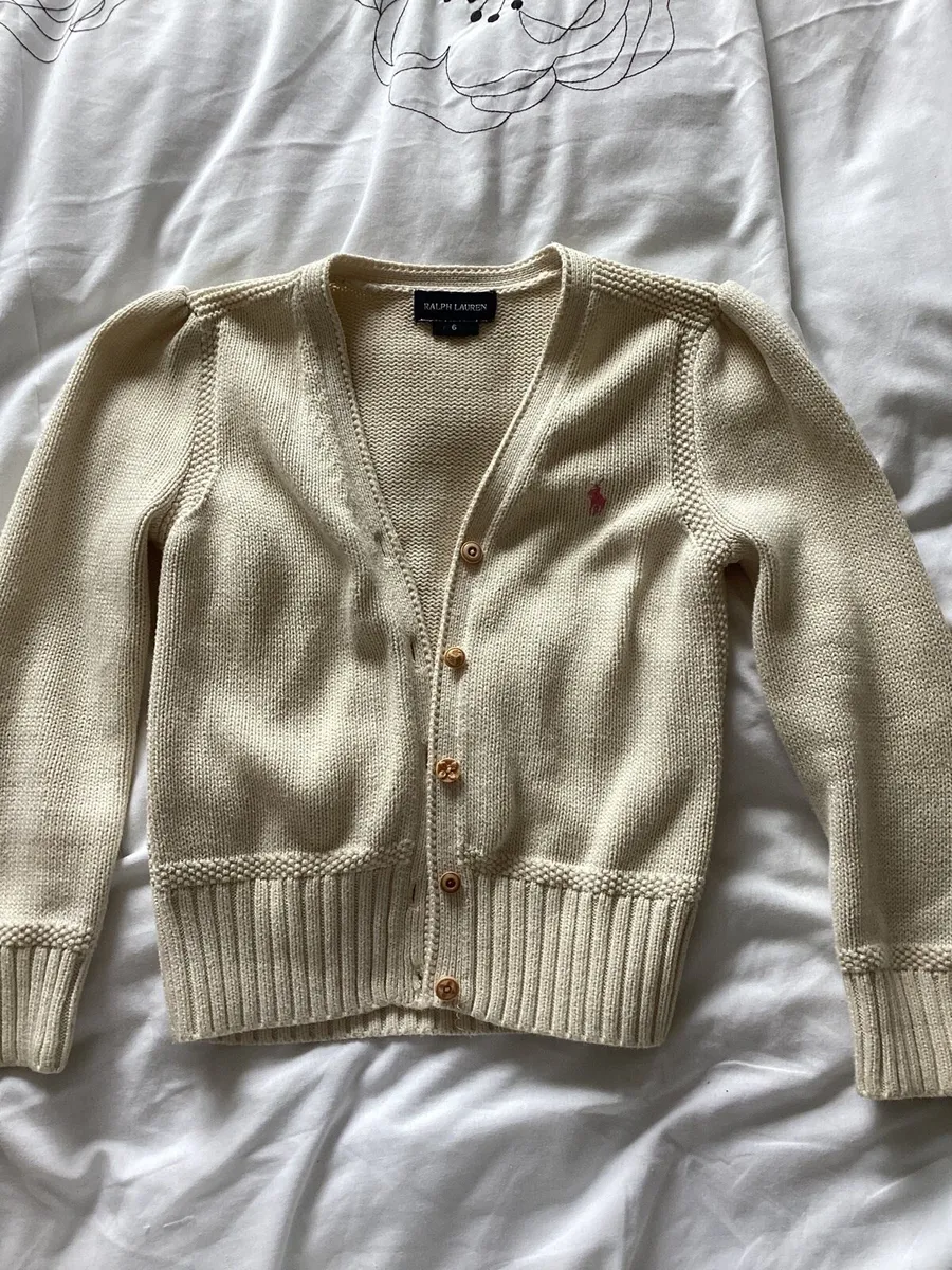 Cream cardigan Ralph Lauren - Image 1