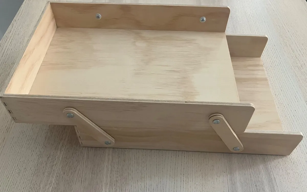 Plywood letter tray Ikea Klammemakka - Image 1
