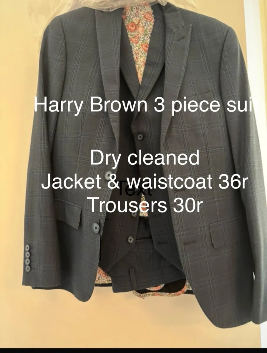 3 piece suit - Image 1