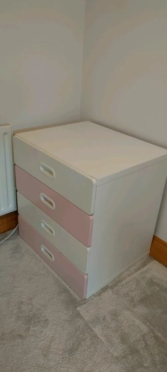 kids IKEA wardrobe and chest of drawers - Image 3