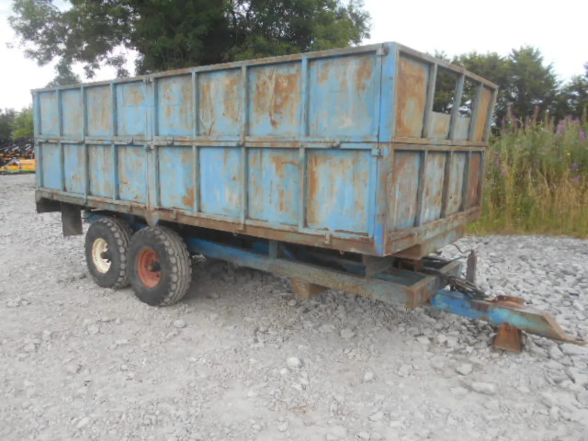WALKER 16' X 7'6" DROPSIDE TRAILER - Image 1