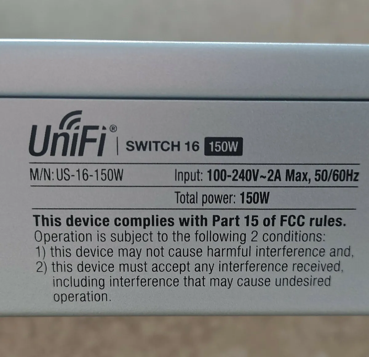 Ubiquity 16 Port POE Network Switch - Image 4