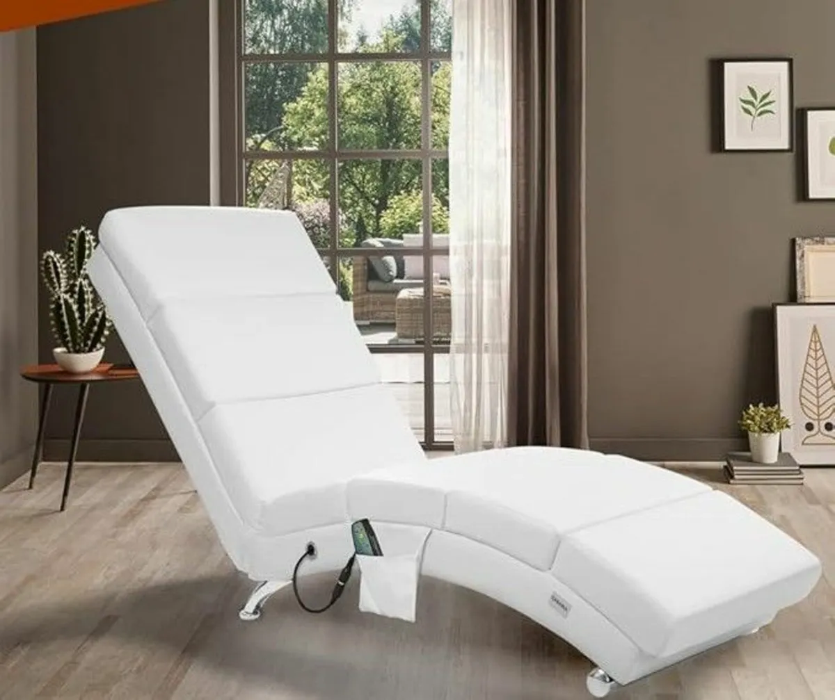 Heated Lounger with Massage Modes and Timer - Image 2