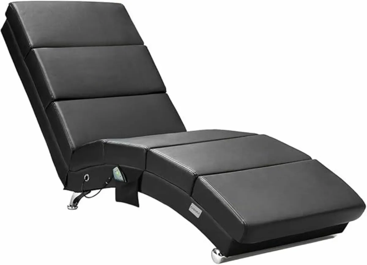 Heated Lounger with Massage Modes and Timer - Image 4