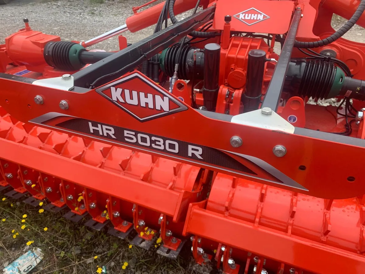 KUHN HR5030 POWER HARROW, NEW  0% - Image 1