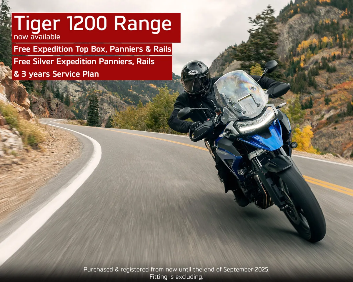 NEW OFFER 2025 TRIUMPH TIGER 1200 RANGE - Image 1