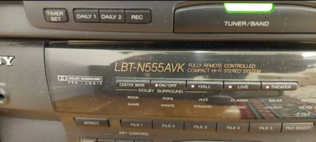 Sony LBT-N555AVK compact hifi stereo system - Image 2
