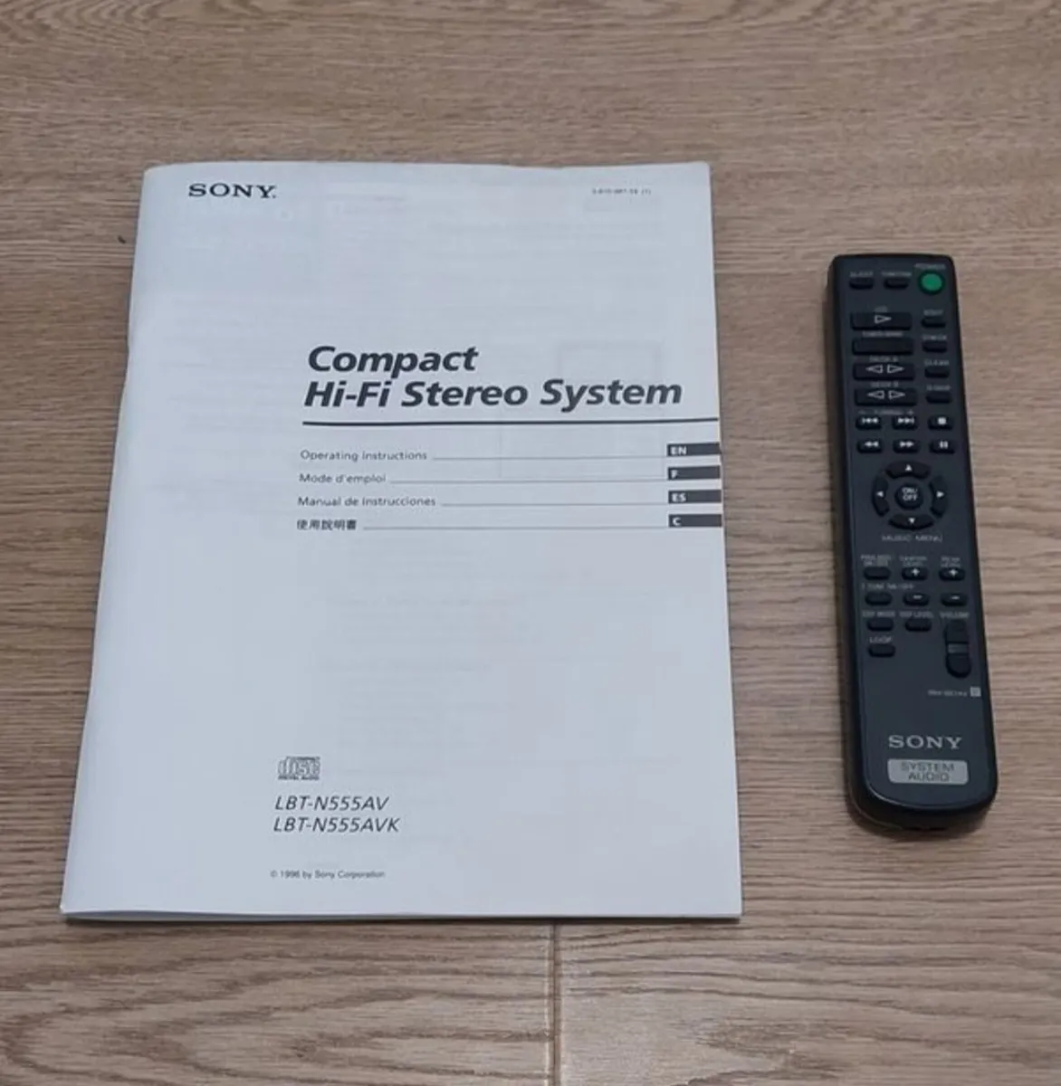 Sony LBT-N555AVK compact hifi stereo system - Image 3