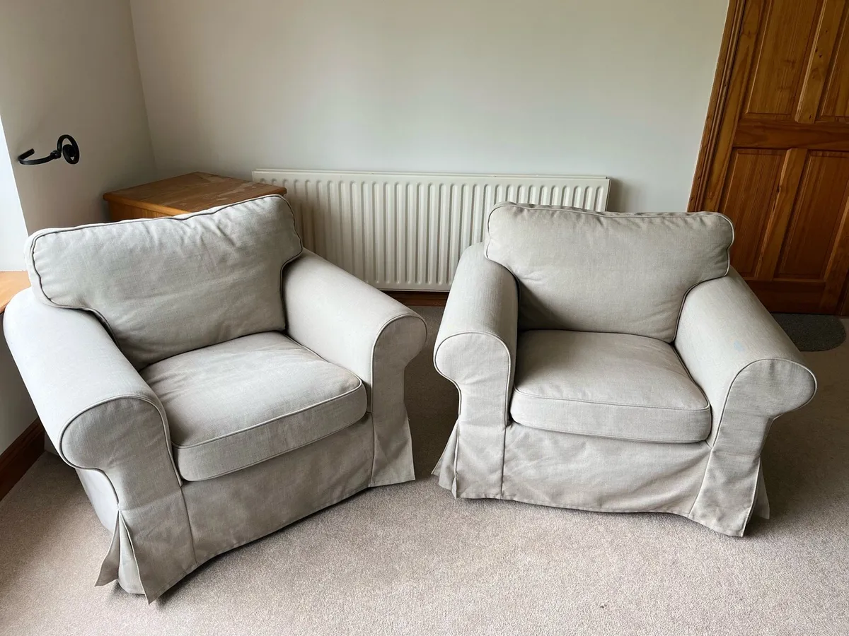 2 IKEA Armchairs - Image 4