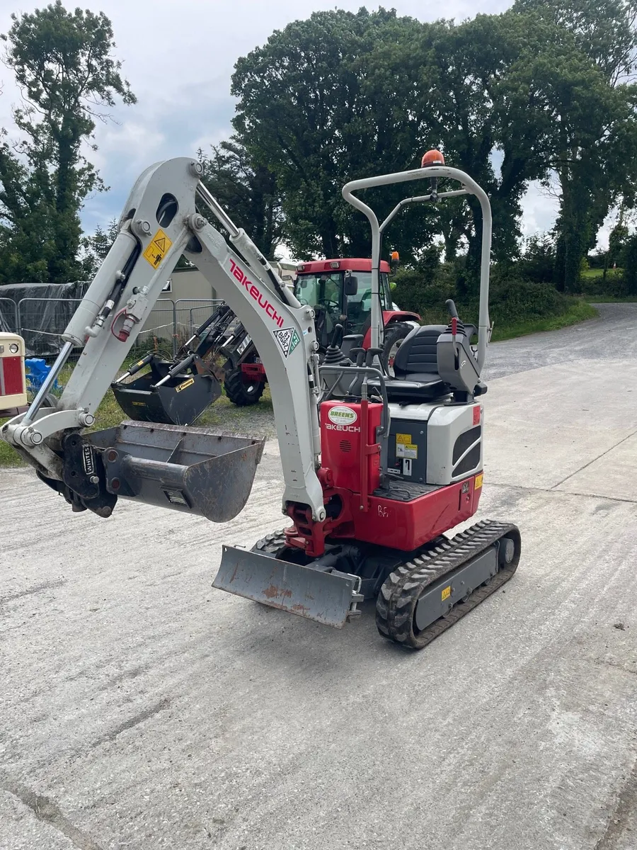 1 ton Takeuchi 98 hrs - Image 3