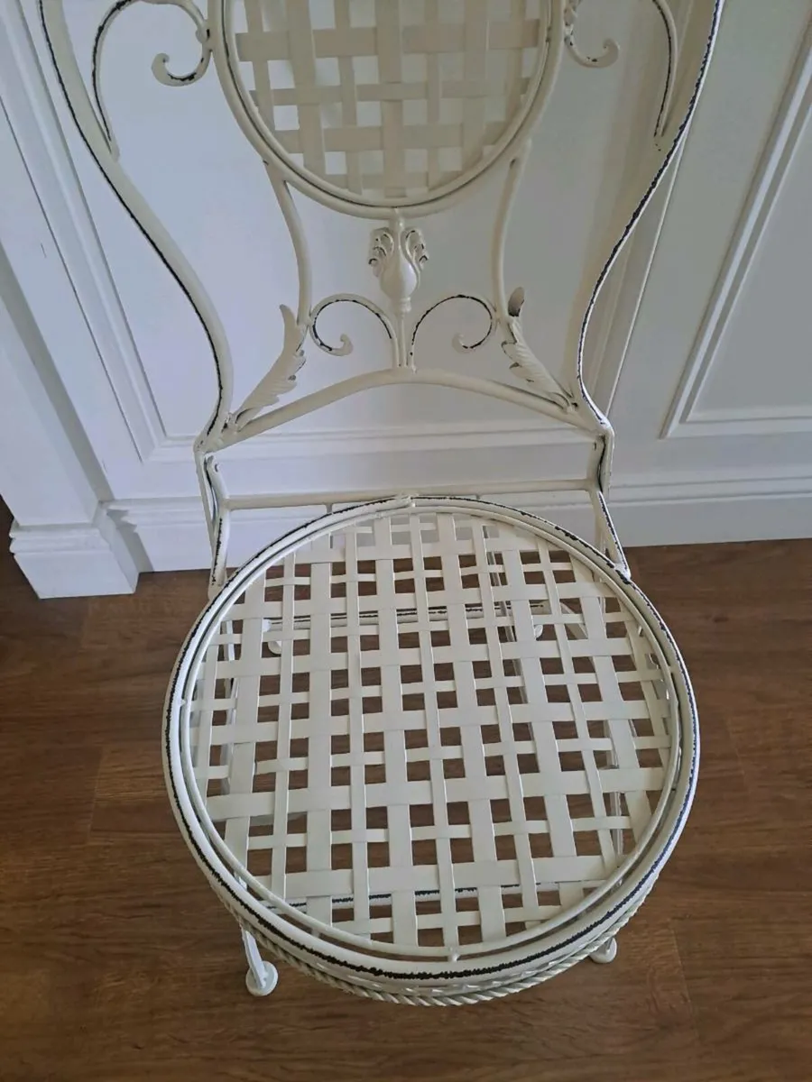 Wrought iron Chair - Image 2