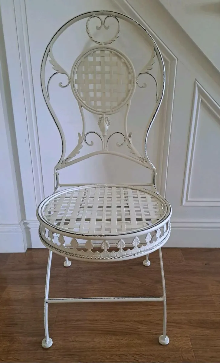 Wrought iron Chair - Image 1