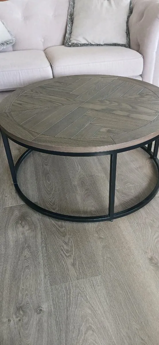 Large round Coffee table ezliving - Image 3