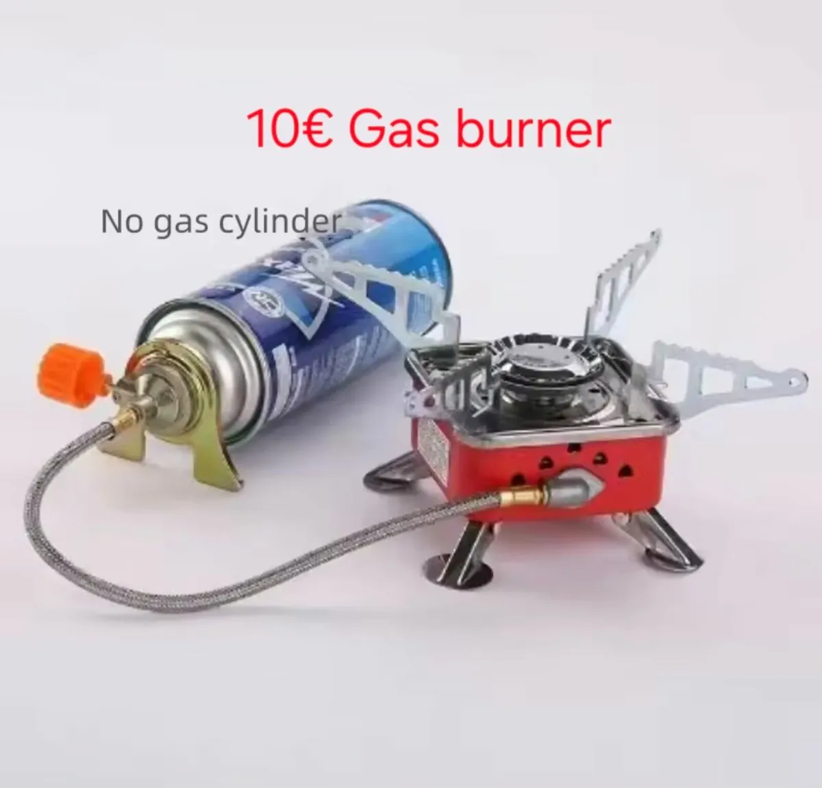 Portable Gas Burner Stove Camping Foldable Outdoor - Image 1