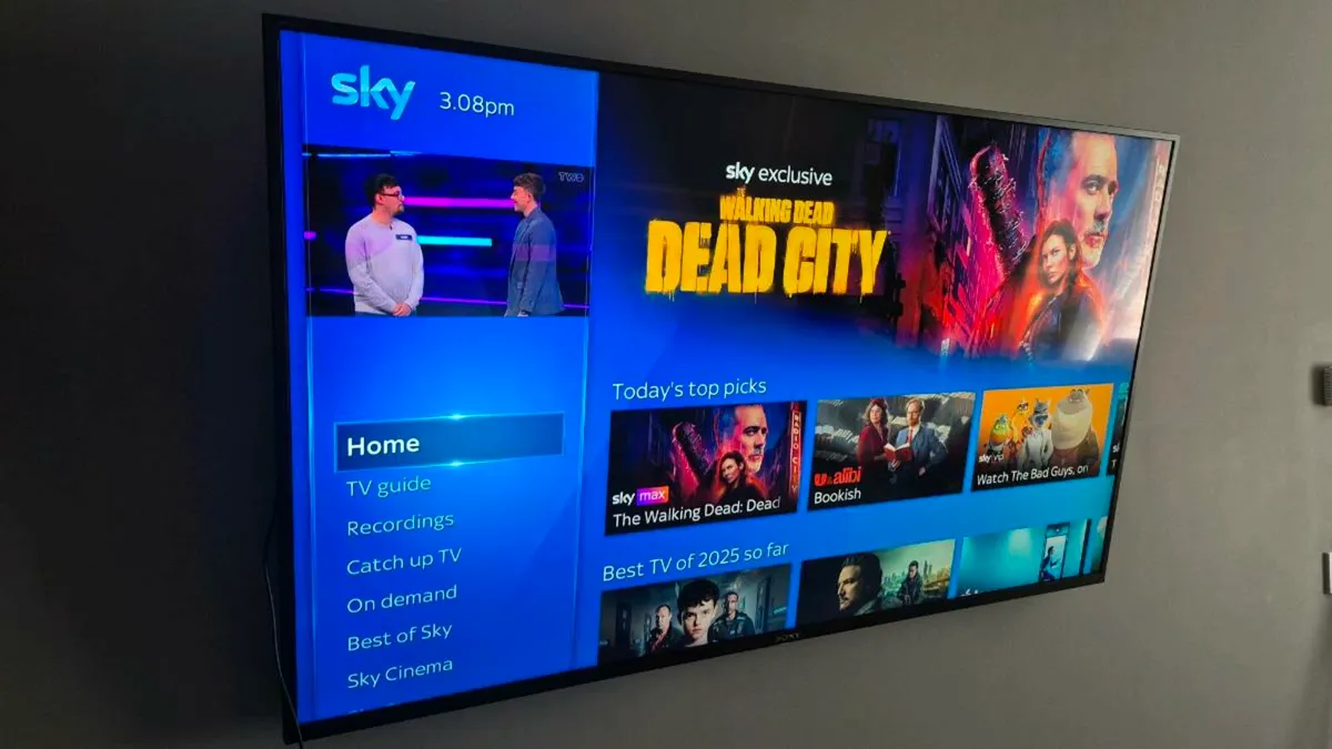 Sony Bravia 55" and full swivel bracket - Image 2