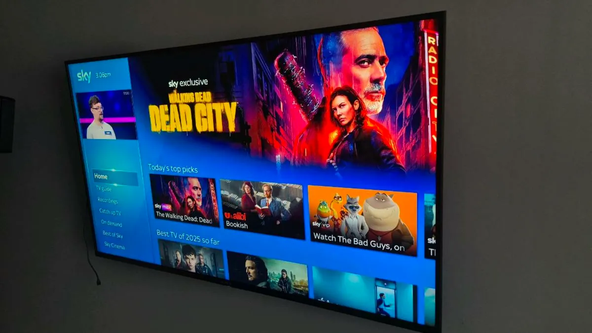 Sony Bravia 55" and full swivel bracket - Image 3