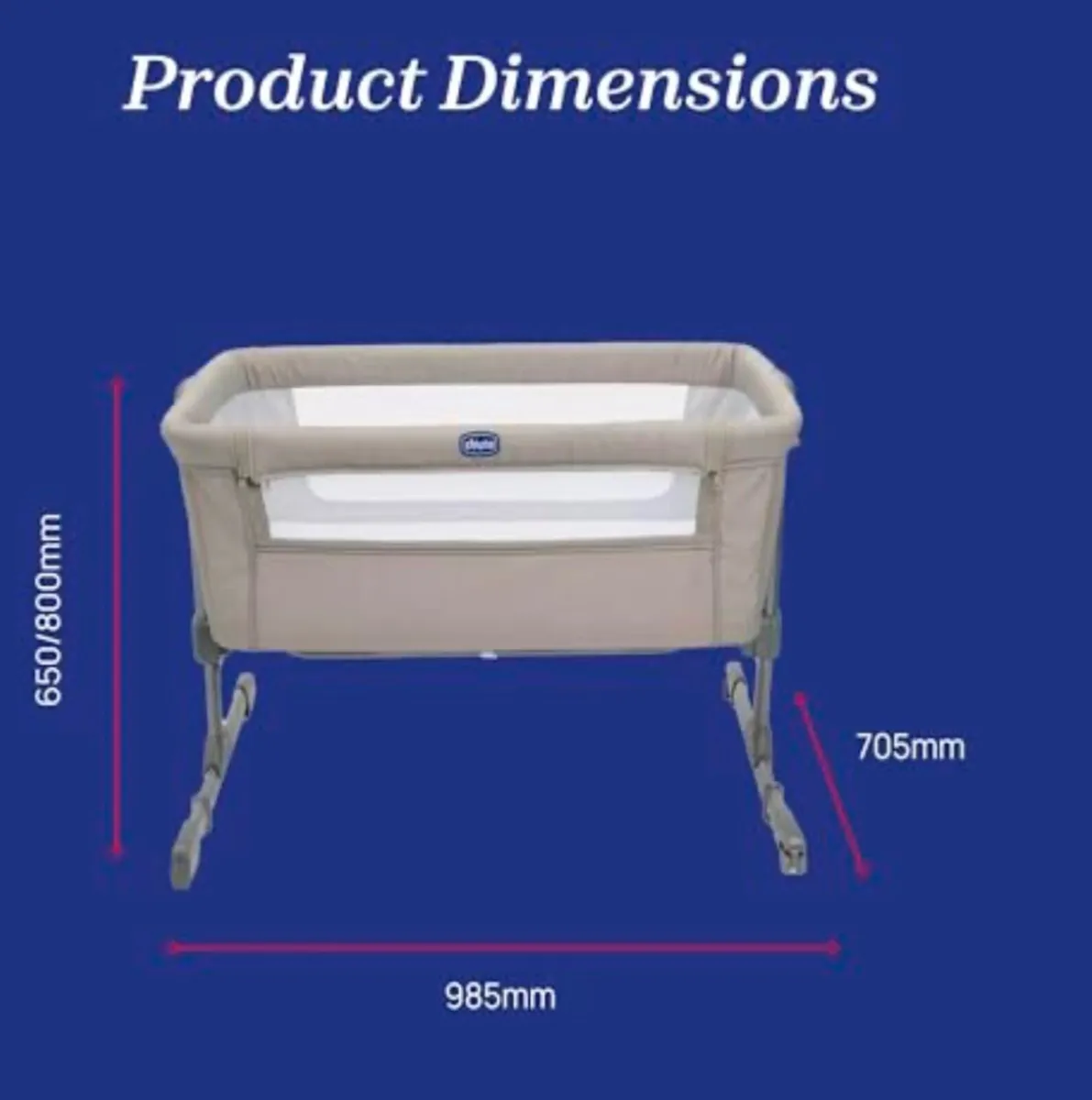 Chicco “Next to me Crib” - Image 4