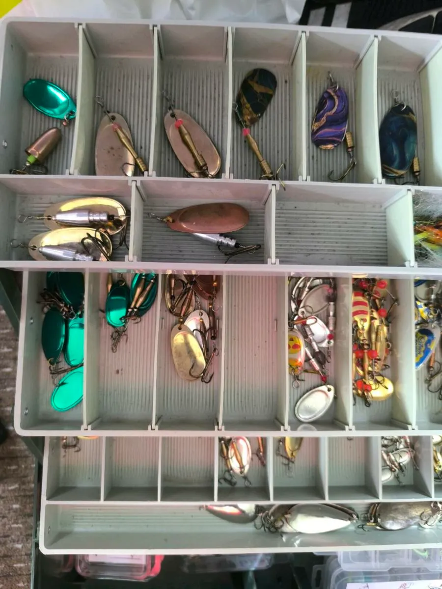 100s of various mepps style spinners from €1 - Image 1