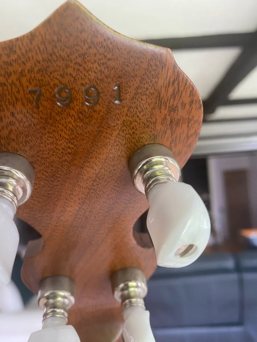 Deering sierra 5 string bluegrass banjo - Image 4