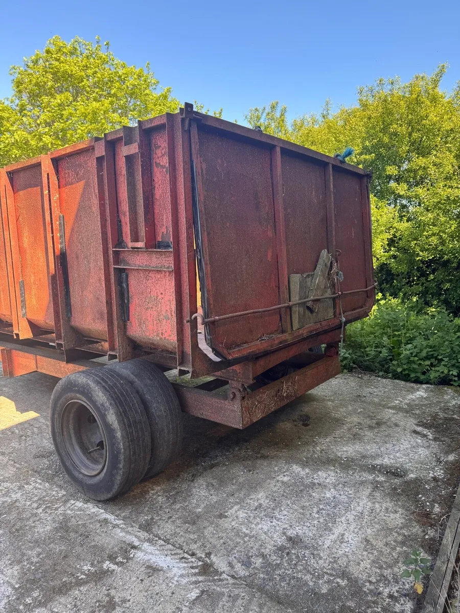 Tipping trailer - 12ft x 7ft - (no vat) - Image 2