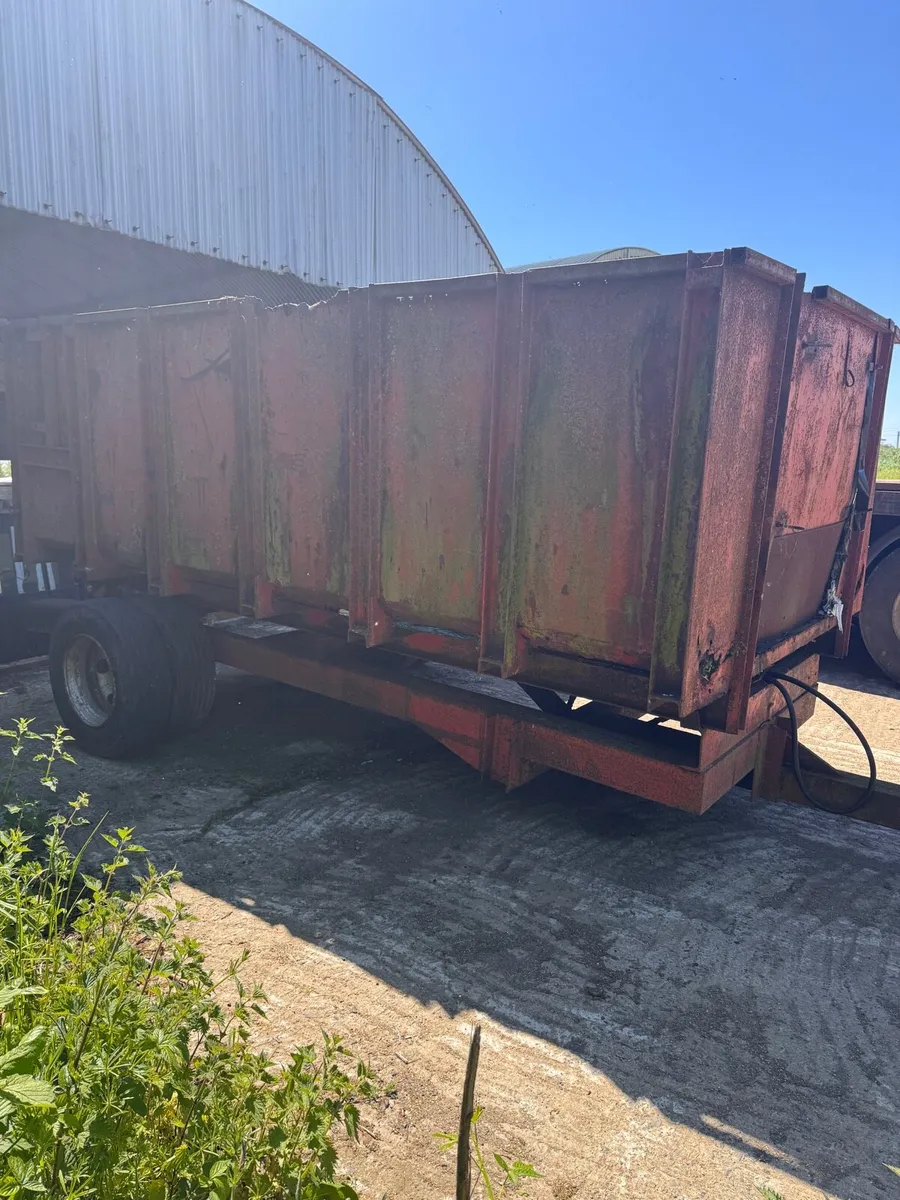 Tipping trailer - 12ft x 7ft - (no vat) - Image 3